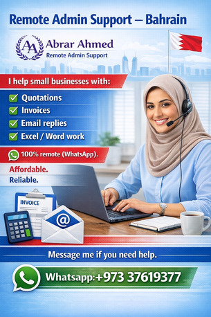 Manama, Financial, Helping Small Businesses To Support Administrator Work