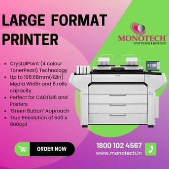 New Delhi, Machinery, Large Format Printer Price &ndash; Best Deals | Monotech Systems