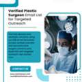 Boost ROI &ndash; Plastic Surgeon Email List, 95% Accurate Data