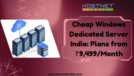 Jaipur, Software, INR 9499,  Cheap Windows Dedicated Server India: Plans From ₹9,499/Month