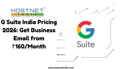 Jaipur, Software, INR 160,  G Suite India Pricing 2026: Get Business Email From ₹160/Month