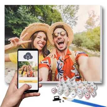 New York, Business, Paint On Numbers