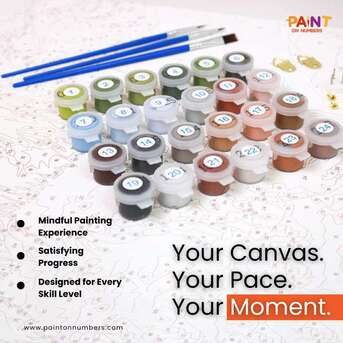 New York, Business, Paint On Numbers