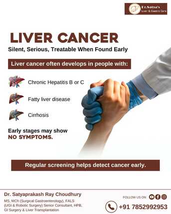 Mumbai, Health, Liver Cancer Awareness & Detection | Dr. Satyaprakash Ray Choudhury