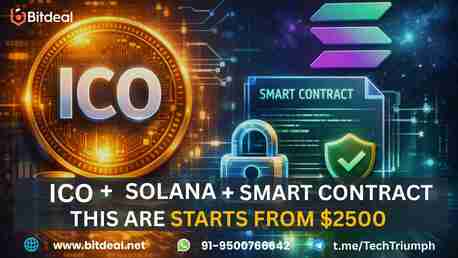 Paris, Business, Complete ICO Development, Solana Token Development & Smart Contracts &ndash; From $2500