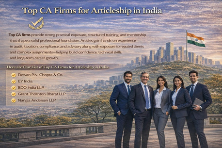 Mumbai, Financial, Why You Should Choose The Best CA Firm In India For Articlship ?