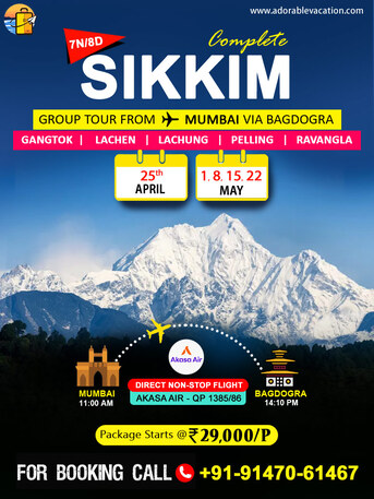 Kolkata, Travel, North Sikkim Package Tour From Mumbai