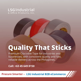 Manila, Materials, PHP 100,  Crocodile Tape Distributor