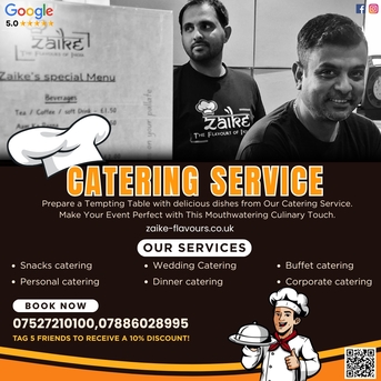 London, Restaurants, Best Catering Service In Uxbridge