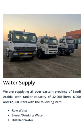 Khobar, Business, We Are Supplying All Over Saud With Water And Disel Tanker For Rent And We Supply Water