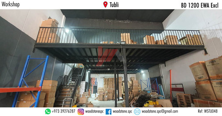 Tubli, Shops, BHD 1200,  375 Sq. Meter,  Workshop, Tubli - BD 1200 Excl WSTU048