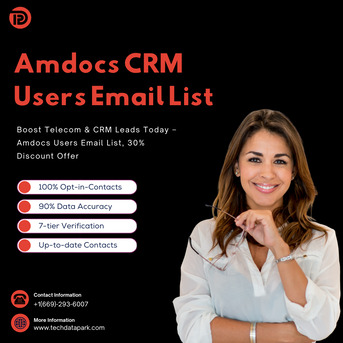 Paris, Business, Engage CRM Professionals With Verified Amdocs CRM Users Email List