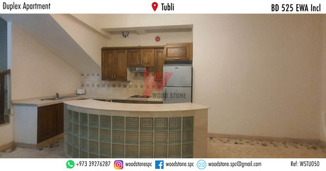 Tubli, Apartments/Houses, BHD 525/month,  Furnished,  3 BR,  140 Sq. Meter,  Fully Furnished 3 Bedroom Duplex Apartment, Tubli - BD 525 Incl WSTU050