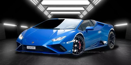 Dubai, Automotive, Lamborghini Huracan EVO Spyder 2022 For Rent | 3199AED