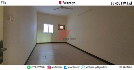 Salmaniya, Villas, BHD 450,  200 Sq. Meter,  Unfurnished 3 Bedroom Villa, Salmaniya - BD 450 Excl WSSM051