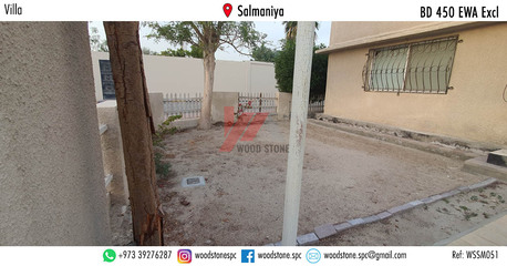 Salmaniya, Villas, BHD 450,  200 Sq. Meter,  Unfurnished 3 Bedroom Villa, Salmaniya - BD 450 Excl WSSM051
