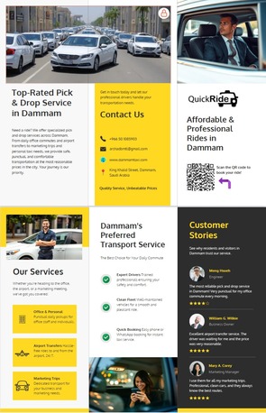 Dammam, Pick Up & Drop Off, Offwering Pick And Drop Service