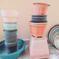 BHD 20,  Used Plant Pots And Organic Soil For Urgent Sale