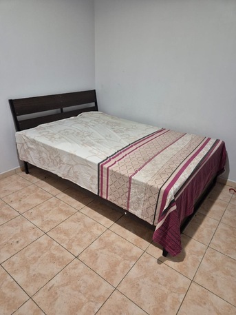 Al Suwaidi, Furniture, SAR 500,  Queen Size Wooden Bed With Mattress &ndash; Excellent Condition &ndash; SAR 500 (Negotiable)