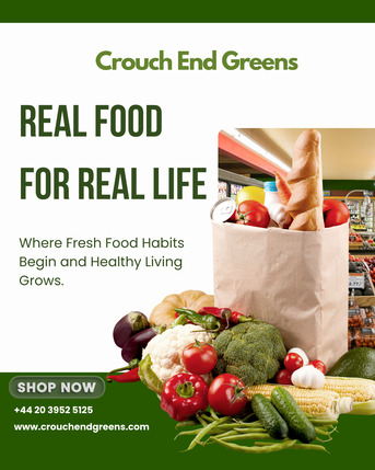 London, Food & Drink, Organic Supermarket In Crouch End.