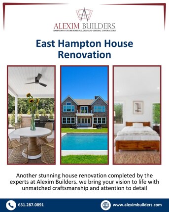 New York, Construction, East Hampton House Renovation