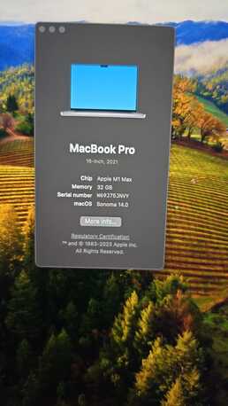 Riyadh, Computers, SAR 5500,  MAC BOOK PRO-M1 MAX 16-INCH 32-GB