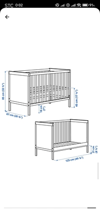 Khobar, Baby & Kid Stuff, SAR 350,  Baby Crib IKEA / COT
