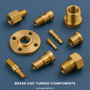 Ahmedabad, Machinery, INR 100,  Customized Brass CNC Turned Components Manufacturer In India
