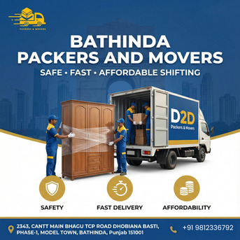 Punjab, Relocation, D2D Packers And Movers