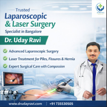 Bangalore, Health, Trusted Laparoscopic & Laser Surgery Specialist In Bangalore - Dr. Uday Ravi