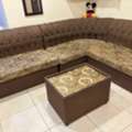 BHD 60,  SOFA WITH COFFEE TABLE