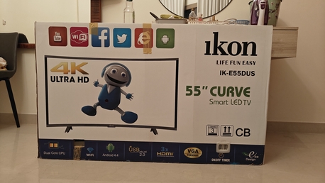 Manama, Electronics, BHD 50,  55" IKON SMART TV For SALE