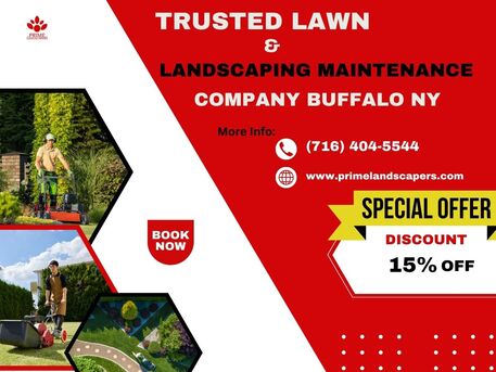 New York, Business, 15% Off Trusted Lawn &Landscaping Maintenance Company Buffalo NY