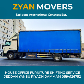 Madinah, Household, Zyan Movers In Jeddah For House Office Furniture/Shifting And Transportation Service