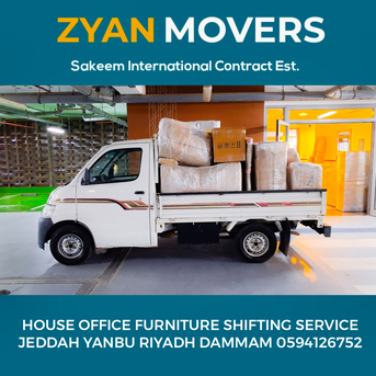 Makkah, Household, Zyan Movers In Jeddah For Home Office Furniture/Shifting & Transportation/Service