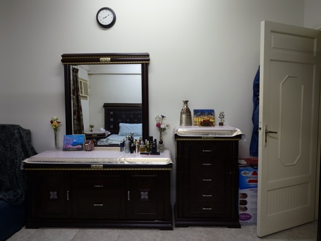 Jeddah, Furniture, SAR 2500,  Luxurious Dark Brown Wooden King Size Bedroom Set