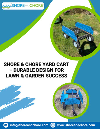 New York, Sporting Goods, USD 480,  Shore & Chore Yard Cart &ndash; Durable Design For Lawn & Garden Success