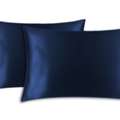 INR 3999,  Buy Navy Blue Mulberry Silk Pillowcase Online