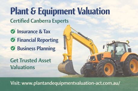 Sydney, Real Estate, Accurate Plant & Equipment Valuation &ndash; Certified Canberra Experts