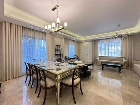 Amman, Apartments, Flats, Houses & Villas, JOD 30000/year,  Furnished,  4 BR,  300 Sq. Meter,  Modern Ground Floor Apartment For Rent