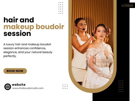 New York, Photography, Luxury Hair And Makeup Boudoir Session For Timeless Elegance And Confident Beauty