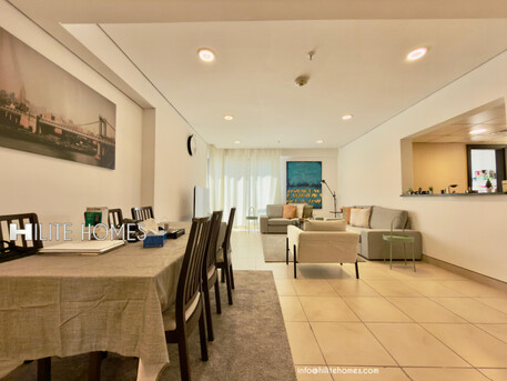 Kuwait City, Apartments/Houses, KWD 1050/month,  2 BR,  Two Bedroom Furnished Apartment, With Or Without Sea View In Bneid Al Qar