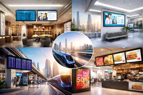 Ajman, Business, Smart Digital Signage CMS Solutions In UAE Purplewave FZE