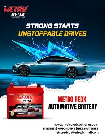 Hyderabad, Heavy Equipment, INR 50000,  Metroredx Battery &ndash; Automotive Battery Supplier In India For Long Drives