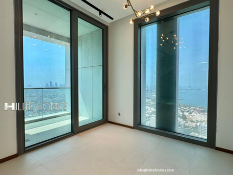 Kuwait City, Apartments/Houses, KWD 1500/month,  2 BR,  Brand New Two Bedroom City View Duplex With Balcony Available For Rent Near Daiyya