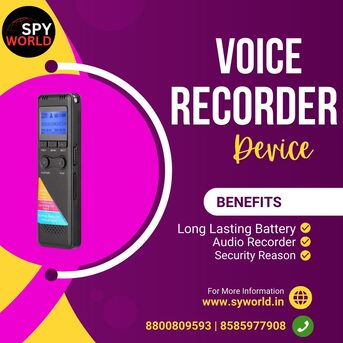 Lucknow, Electronics, INR 999,  Mini Audio Recorder In Uttar Pradesh By SpyWorld