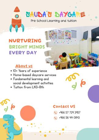 Hara, Daycare, DAYCARE & TUTION AVAILABLE - ALL AGES DAYCAR & LKG - 8TH TUTIONS