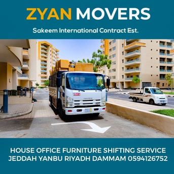 Yanbu, Labor/Moving, Zyan Movers In Jeddah For House/Offices Furniture Shifting & Transportation Services