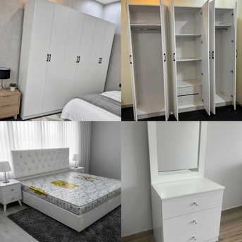 Jeddah, Furniture, SAR 21,  Complete Bedroom Sets For Sale, Including Bed , Wardrobe, Dresser And Side Tables