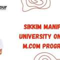Sikkim Manipal University Online M.com Program